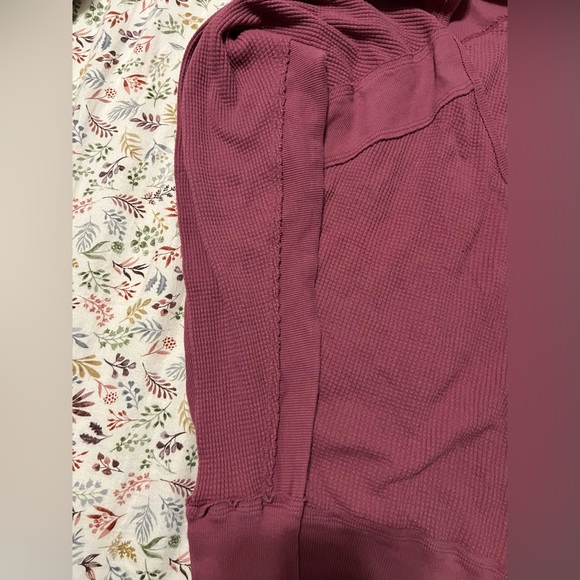 Free People Santa Clara Thermal in Mulberry - Picture 3 of 5